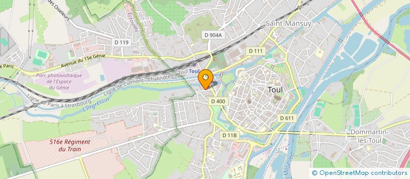 localisation de l'entreprise MONSIEUR NOURI ARIDJA à TOUL