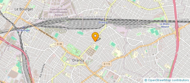 localisation de l'entreprise MONSIEUR NOURI BOUAOUDIA à DRANCY