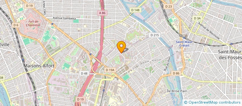 localisation de l'entreprise MONSIEUR NOURI MELKI  CRETEIL