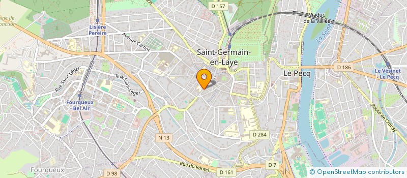 localisation de l'entreprise MONSIEUR NOURIEL GUEZ à SAINT-GERMAIN-EN-LAYE
