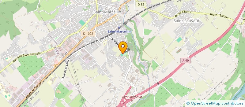 localisation de l'entreprise MONSIEUR NOURIN ADDOU  SAINT-MARCELLIN