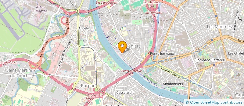 localisation de l'entreprise MONSIEUR NOURINE AISSA  TOULOUSE