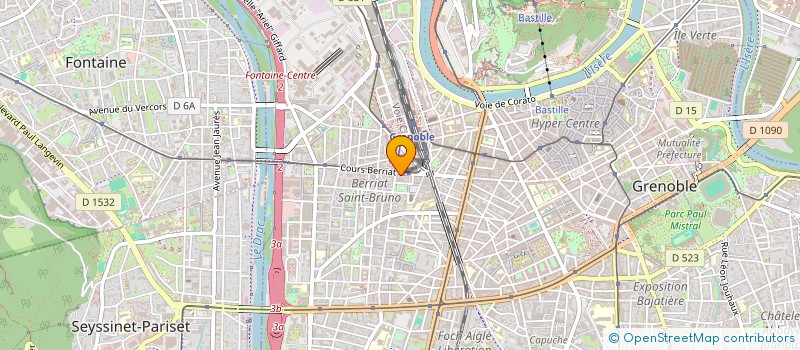 localisation de l'entreprise MONSIEUR NOURREDDINE BOUDERMINE à GRENOBLE