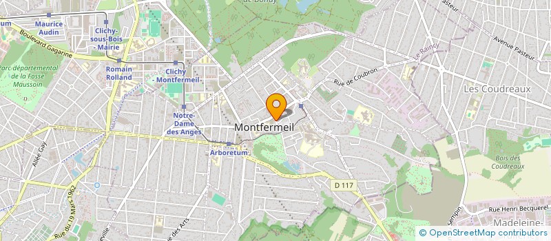 localisation de l'entreprise MONSIEUR NOURREDDINE HAMMOUCHE  MONTFERMEIL