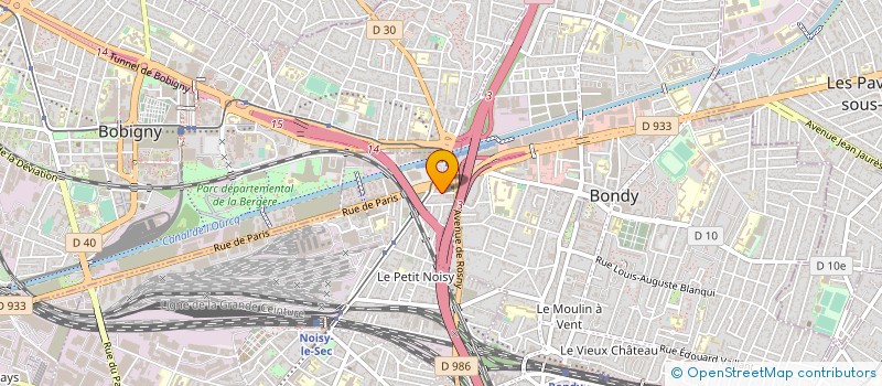 localisation de l'entreprise MONSIEUR NOURREDDINE JARRAR à NOISY-LE-SEC