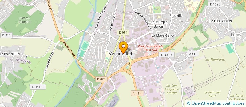 localisation de l'entreprise MONSIEUR NOURREDINE AIT DAHMANE à VERNOUILLET