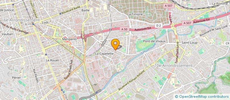 localisation de l'entreprise MONSIEUR NOURREDINE AOUICI à MARSEILLE