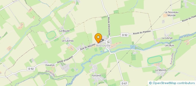 localisation de l'entreprise MONSIEUR NOURREDINE AROUS  AURSEULLES