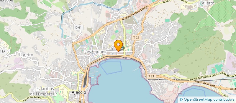localisation de l'entreprise MONSIEUR NOURREDINE ASSABBAI à AJACCIO