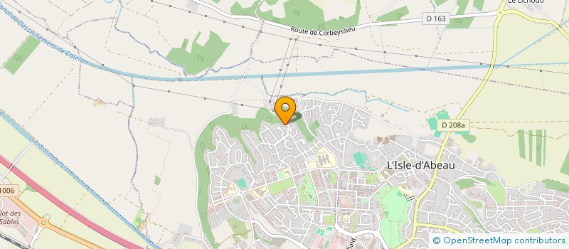 localisation de l'entreprise MONSIEUR NOURREDINE BELHOCINE  L'ISLE-D'ABEAU