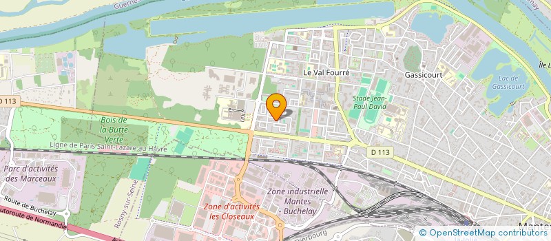 localisation de l'entreprise MONSIEUR NOURREDINE BOUDISSA  MANTES-LA-JOLIE