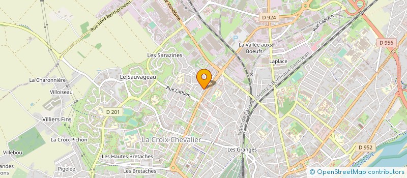localisation de l'entreprise MONSIEUR NOURREDINE BOUGUEDBA à BLOIS