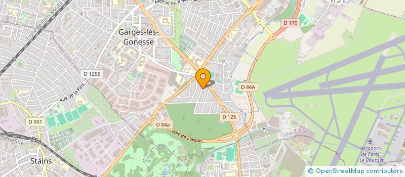 localisation de l'entreprise MONSIEUR NOURREDINE BOUZID  GARGES-LES-GONESSE