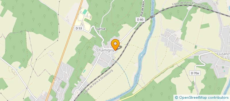 localisation de l'entreprise MONSIEUR NOURREDINE DJAAFRI  CHAMIGNY