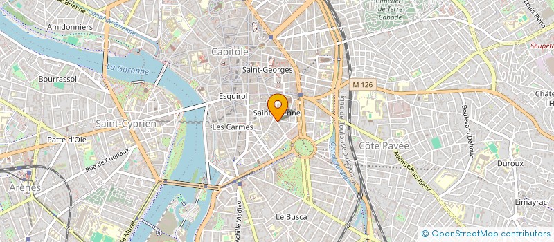 localisation de l'entreprise MONSIEUR NOURREDINE ESSALIH  TOULOUSE