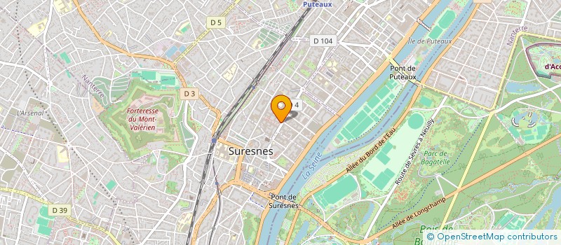 localisation de l'entreprise MONSIEUR NOURREDINE KAB à SURESNES