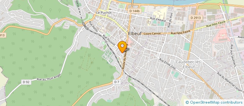 localisation de l'entreprise MONSIEUR NOURREDINE KHABOURI à ELBEUF