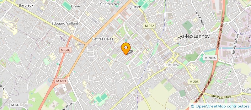 localisation de l'entreprise MONSIEUR NOURREDINE KHOUIDMI  HEM