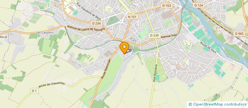 localisation de l'entreprise MONSIEUR NOURREDINE KNIOINE à AUXERRE