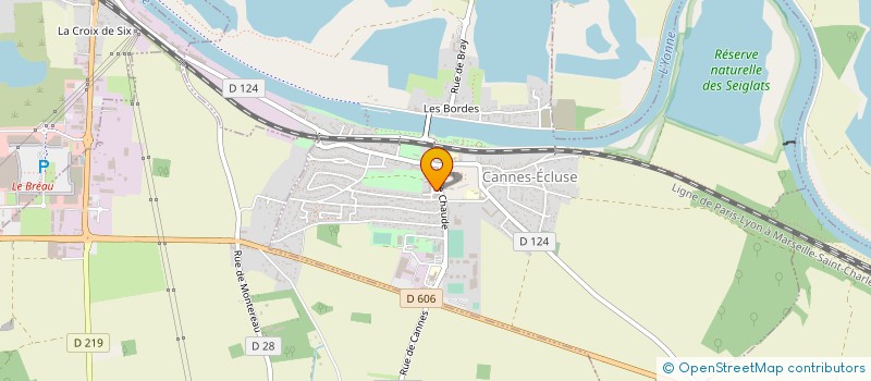 localisation de l'entreprise MONSIEUR NOURREDINE LAKEHAL  CANNES-ECLUSE