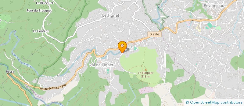 localisation de l'entreprise MONSIEUR NOURREDINE MENASRI à LE TIGNET