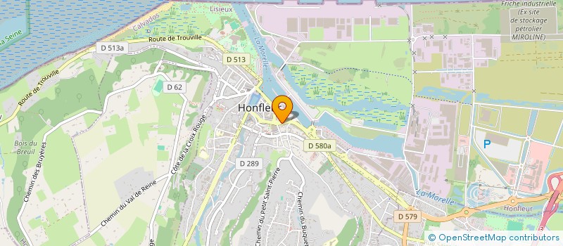 localisation de l'entreprise MONSIEUR NOURREDINE MESTAOUI à HONFLEUR