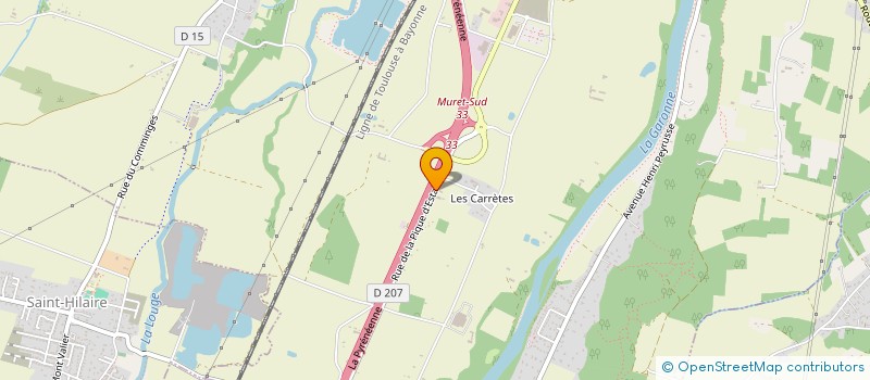 localisation de l'entreprise MONSIEUR NOURREDINE MOSTEFAOUI  MURET