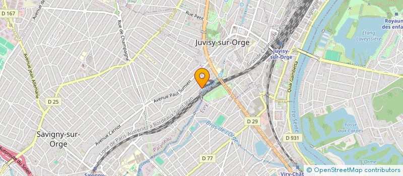 localisation de l'entreprise MONSIEUR NOURREDINE SEDRATI à JUVISY-SUR-ORGE