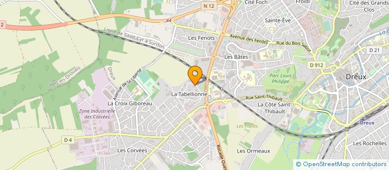 localisation de l'entreprise MONSIEUR NOURREDINE TSOULI MOUATTAR à VERNOUILLET