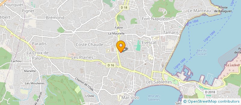 localisation de l'entreprise MONSIEUR NOURREDINNE RADJAHI à LA SEYNE-SUR-MER