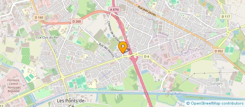 localisation de l'entreprise MONSIEUR NOURY ADELETTE  SAINTE-GEMMES-SUR-LOIRE