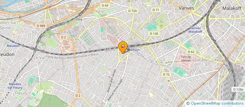 localisation de l'entreprise MONSIEUR NOURZED BOURAMOUL à CLAMART