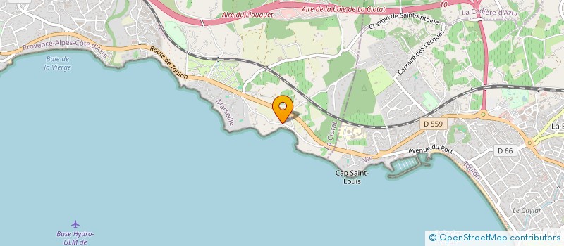localisation de l'entreprise MONSIEUR NOUSSEL YASSA à LA CIOTAT