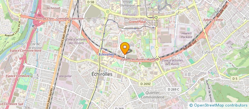 localisation de l'entreprise MONSIEUR NOVAC CALDARAR  ECHIROLLES