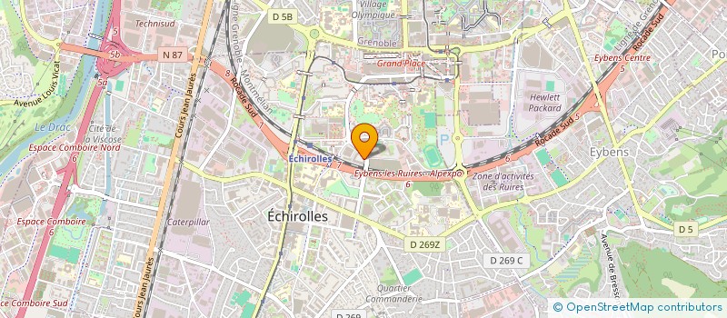 localisation de l'entreprise MONSIEUR NOVAC CALDARAR à ECHIROLLES