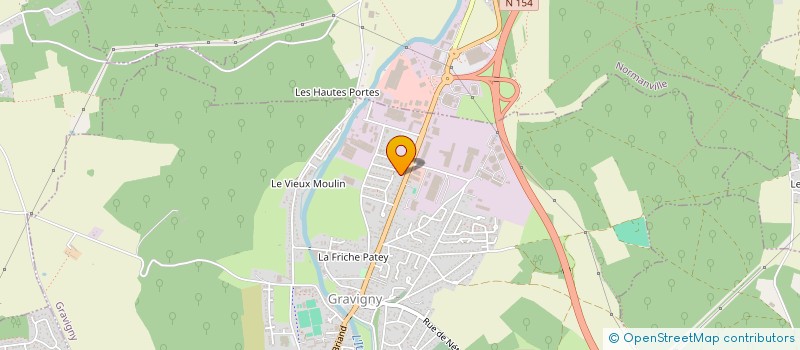 localisation de l'entreprise MONSIEUR NOVINY KOSSIVI DAKE à GRAVIGNY