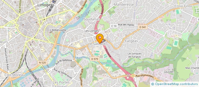 localisation de l'entreprise MONSIEUR NOWFEL AOUNALLAH à LIMOGES