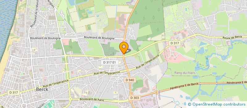 localisation de l'entreprise MONSIEUR NSANGALA MATUMONA à BERCK