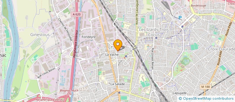 localisation de l'entreprise MONSIEUR NSERALDIN AHMED MOHAMMED  TOULOUSE