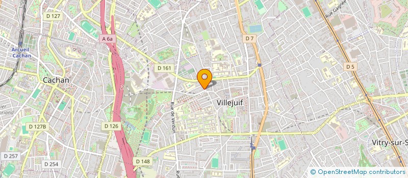 localisation de l'entreprise MONSIEUR NSIMBA CAPITAO à VILLEJUIF
