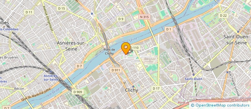 localisation de l'entreprise MONSIEUR NSIMBA MPIOSI à CLICHY
