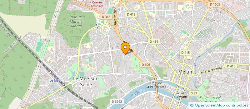 localisation de l'entreprise MONSIEUR NSIMBA NIATI  LE MEE-SUR-SEINE