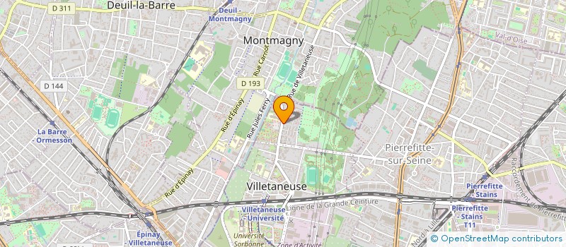 localisation de l'entreprise MONSIEUR NSSAIBE ASSISSE à VILLETANEUSE