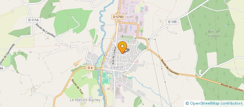 localisation de l'entreprise MONSIEUR NTAMEI CHASMPA  SAINT-PIERRE-EN-AUGE