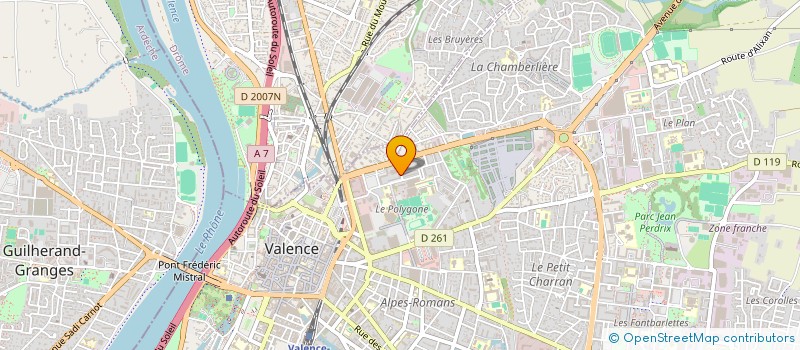 localisation de l'entreprise MONSIEUR NUGZARI SHOSHIASHVILI à VALENCE