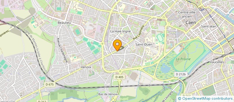 localisation de l'entreprise MONSIEUR NUMA BEAUDOIN à CAEN