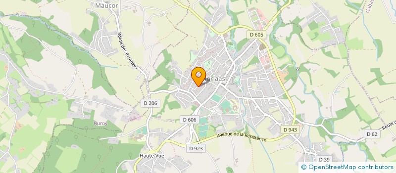 localisation de l'entreprise MONSIEUR NUMA BOUTILHE à MORLAAS