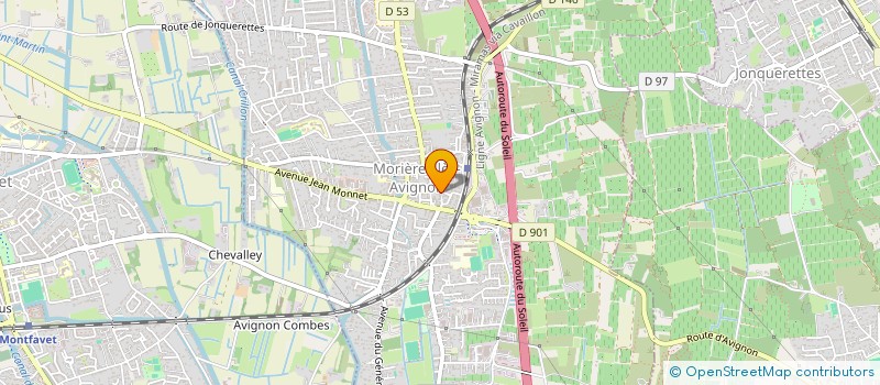 localisation de l'entreprise MONSIEUR NUMA COLLINET  MORIERES-LES-AVIGNON