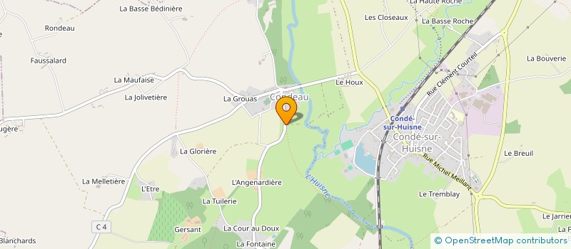 localisation de l'entreprise MONSIEUR NUMA GILLET à SABLONS-SUR-HUISNE