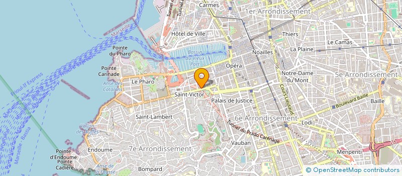 localisation de l'entreprise MONSIEUR NUMA KALAI à MARSEILLE 7